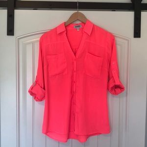 Hot Pink Express Portfono Shirt
